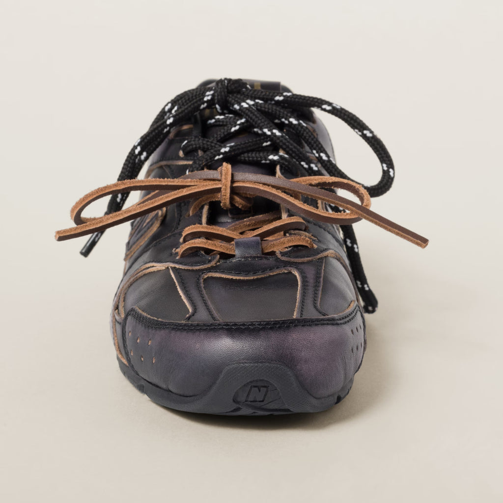 MIU MIU 5E165E,MIU MIU x New balance 5E165E,New Balance x Miu Miu 350 leather sneakers,New Balance x Miu Miu black leather sn
