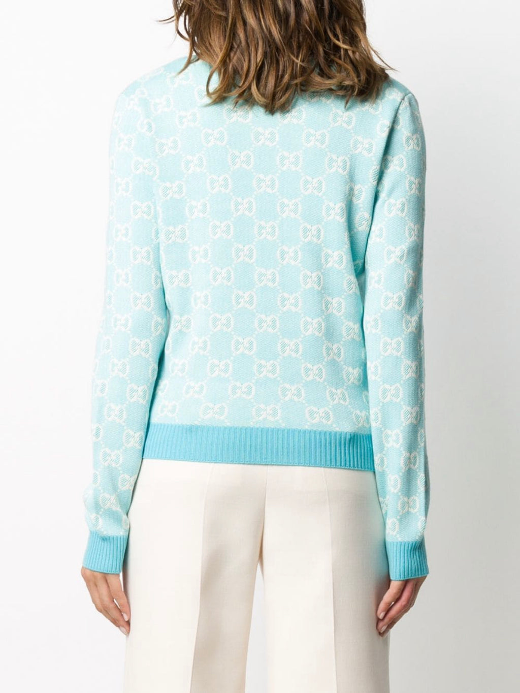 Gucci piquet cardigan