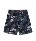 Gucci 824222XDC9T,Gucci denim shorts,Gucci butterfly denim shorts,Gucci denim mens shorts,Gucci butterfly mens shorts,Gucci m