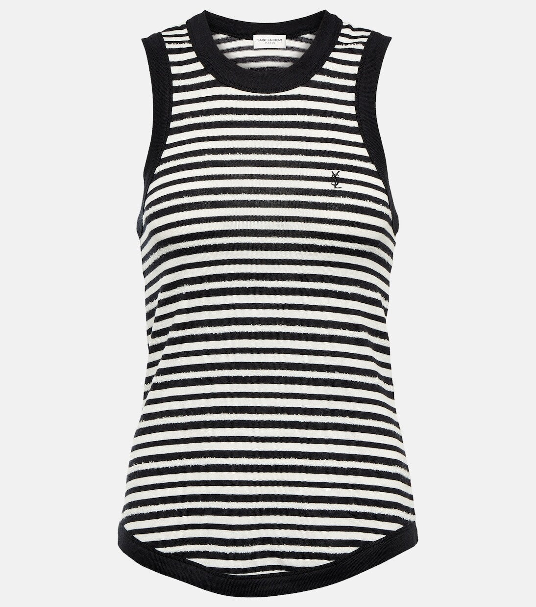 Winniemodo,Winniemodony,Saint Laurent 743660,YSL 743660,Saint Laurent striped jersey top,YSL striped top,Saint Laurent stripe