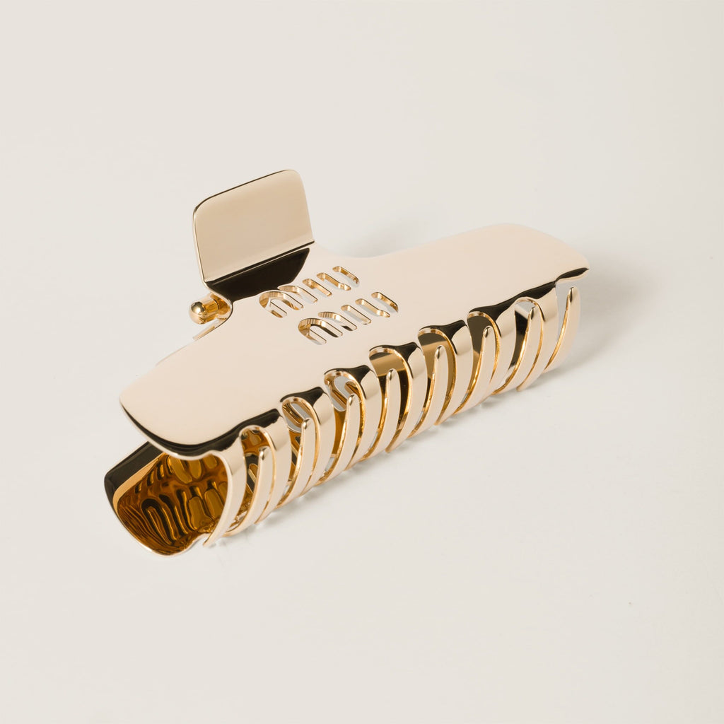 Winniemodo,Winnie modo,Miu Miu metal claw clip,Miu Miu hair clip,Miu Miu claw clip,Miu Miu hair clip sale,Miu Miu claw clip s