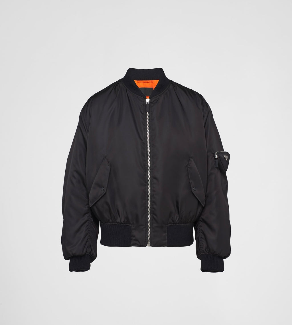 Winniemodo,Winnie modo,Prada SGB903,Prada re-nylon bomber jacket,Prada bomber jacket,Prada jacket,Prada jacket black,Prada ny