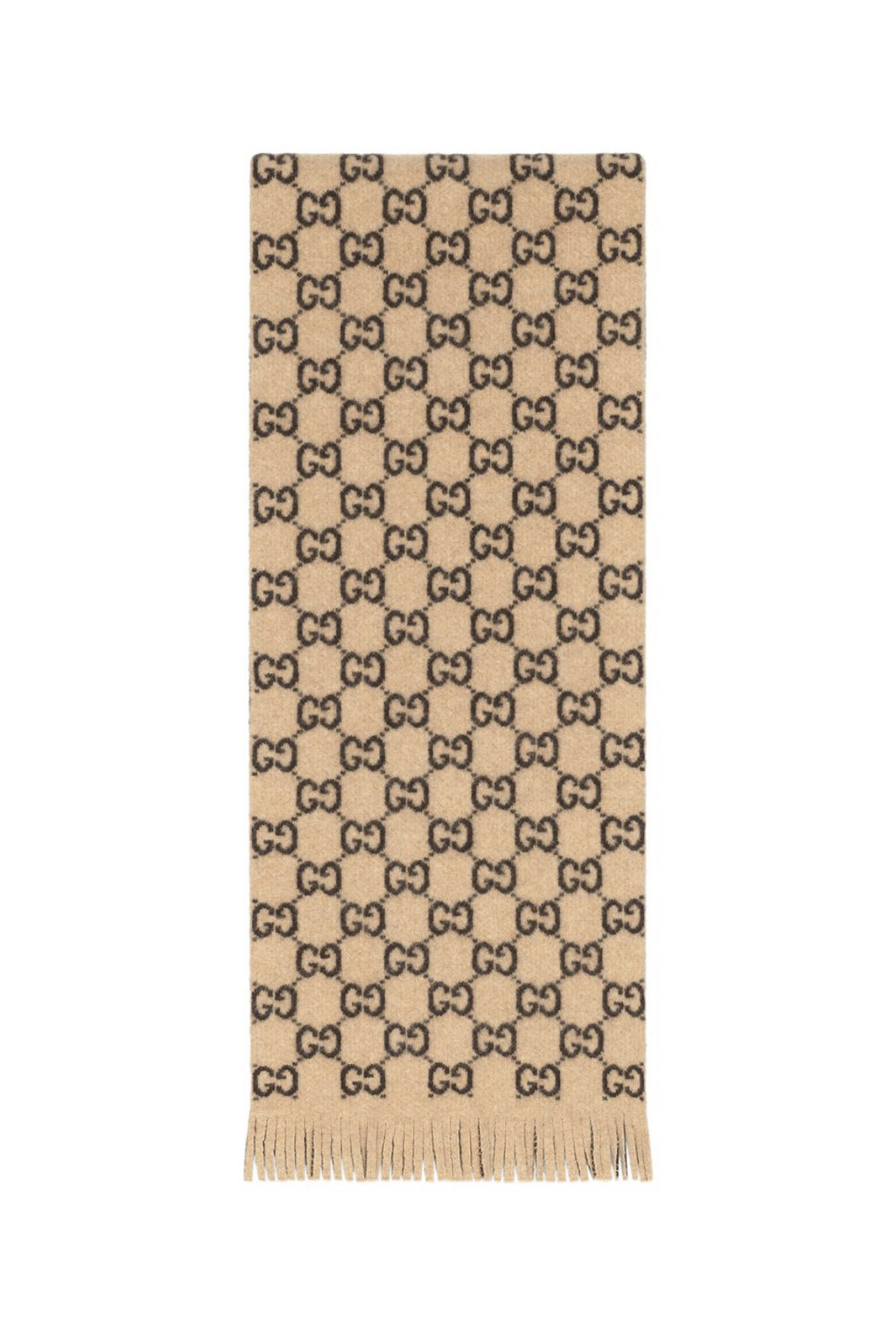 Gucci GG fringed scarf