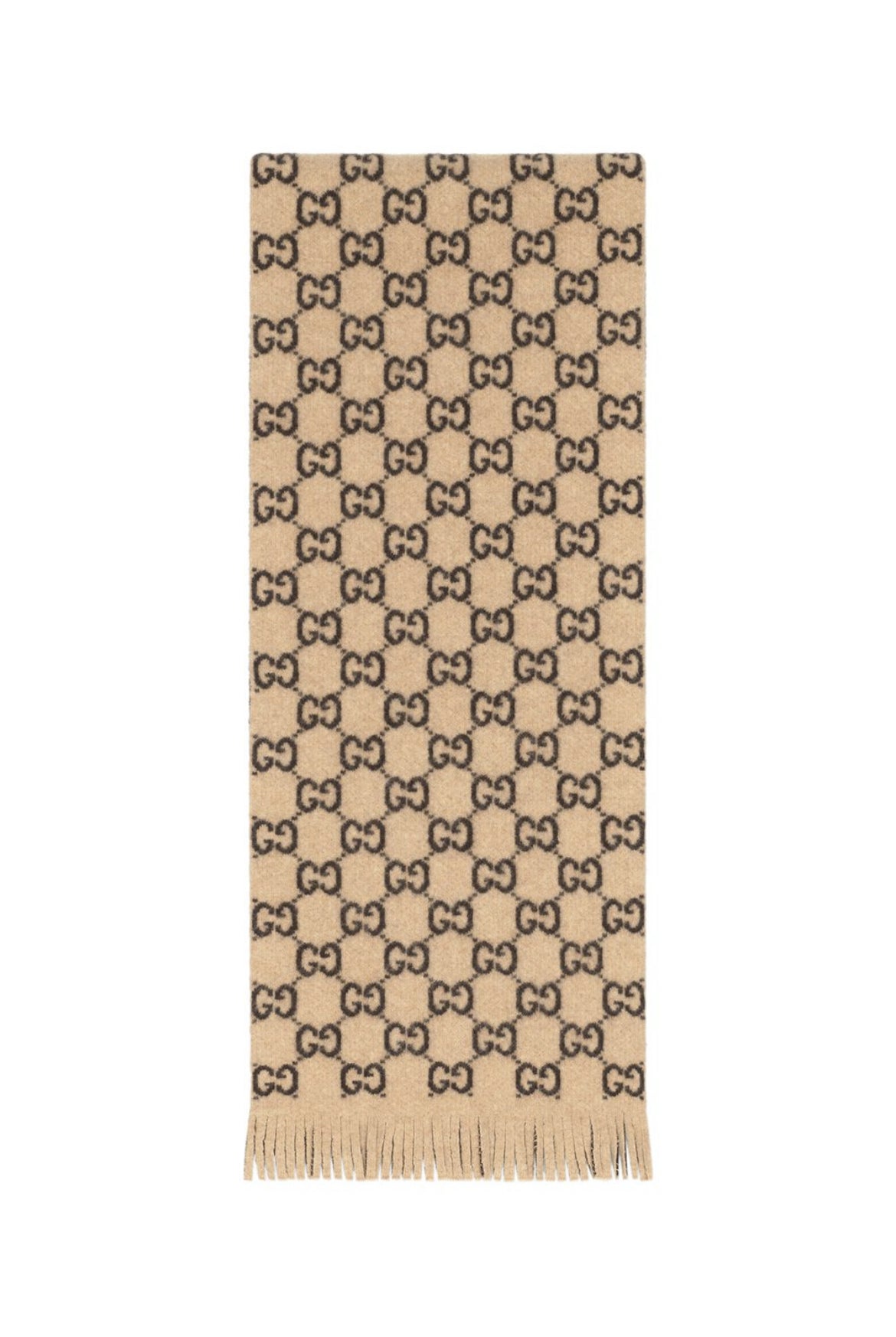 Gucci GG fringed scarf