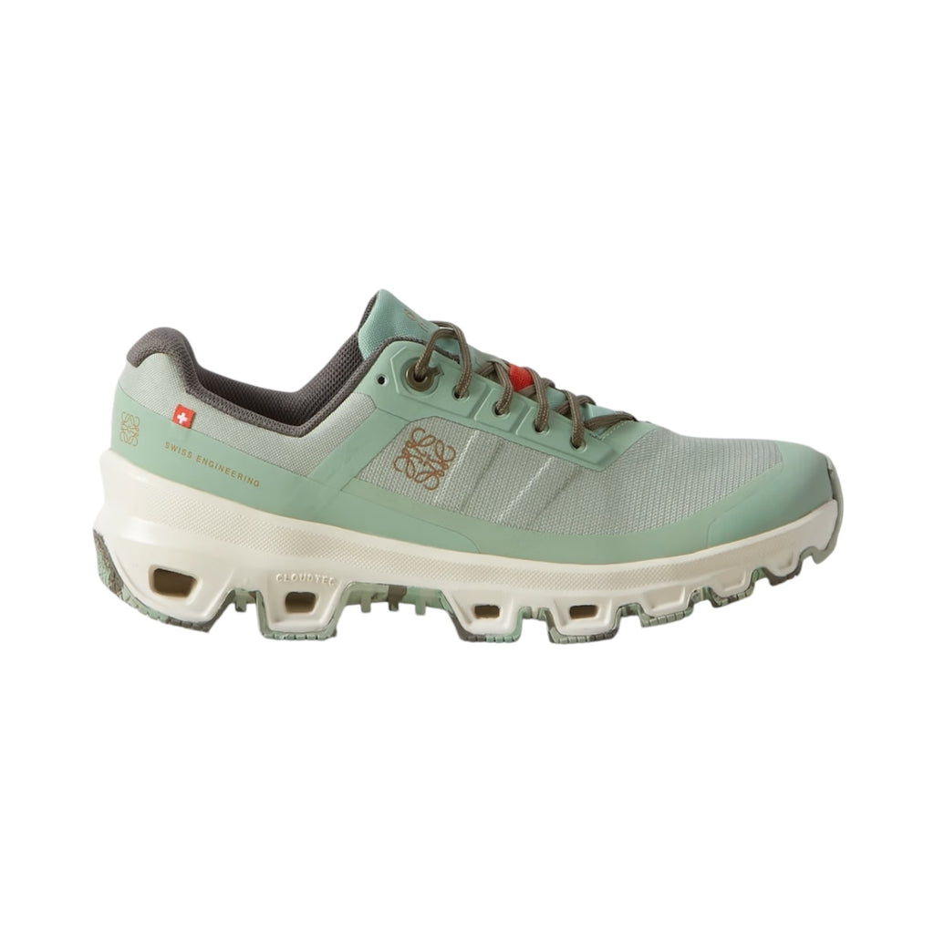 Loewe On Cloudventure sneaker,Loewe On Cloudventure running shoes,Loewe On Cloudventure green sneaker,On Cloudventure loewe g
