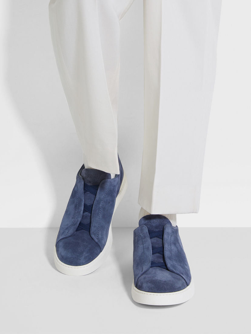 Winniemodo,Winnie modo,Zegna S4667Z,Zegna triple stitch sneaker,Zegna triple stitch sneaker blue,Zegna sneaker,Zegna sneaker