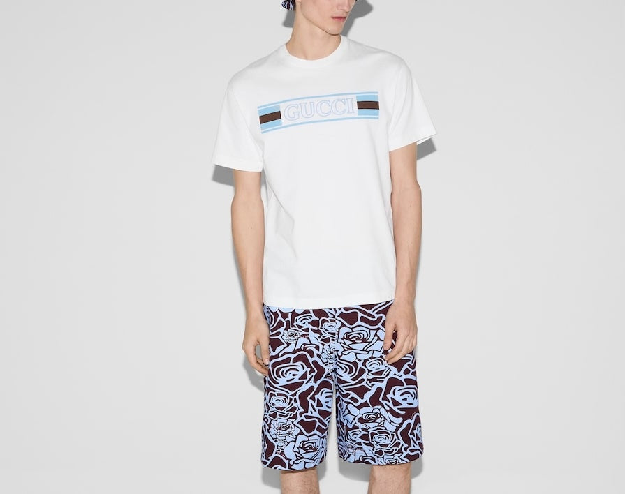 Gucci 796395XJG3P,Gucci T-shirt,Gucci tee,Gucci T-shirt on sale,Gucci T-shirt authenticity,Gucci T-shirt outlet,Gucci T-shirt