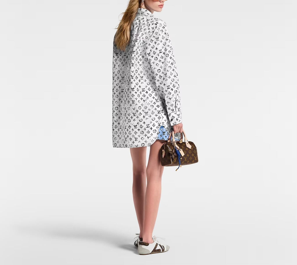 Winniemodo,Winnie modo,Louis Vuitton 1AI296,LV 1AI296,Louis Vuitton graphic monogram shirt,LV  graphic monogram shirt,Louis V