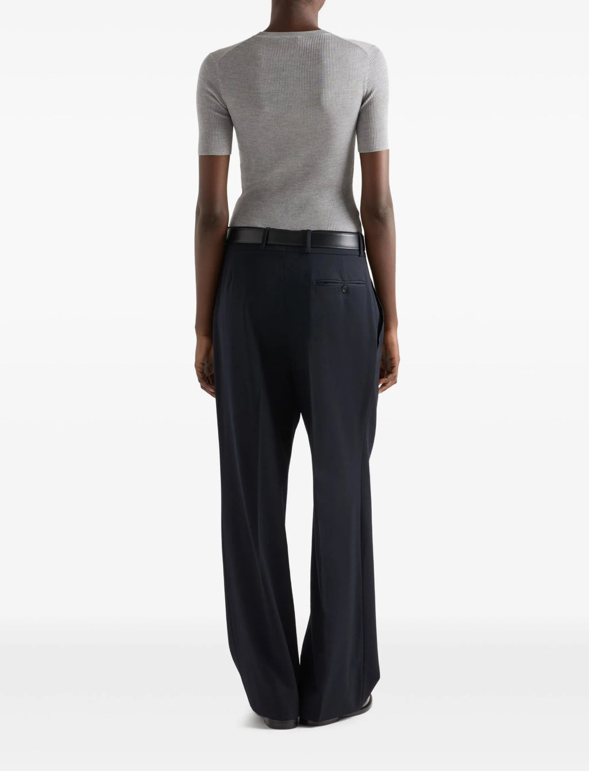 Winniemodo,Winniemodony,Prada top discount,Prada P24TIF,Prada knit top women,Prada knitwear sale,Prada top grey,Buy Prada wom