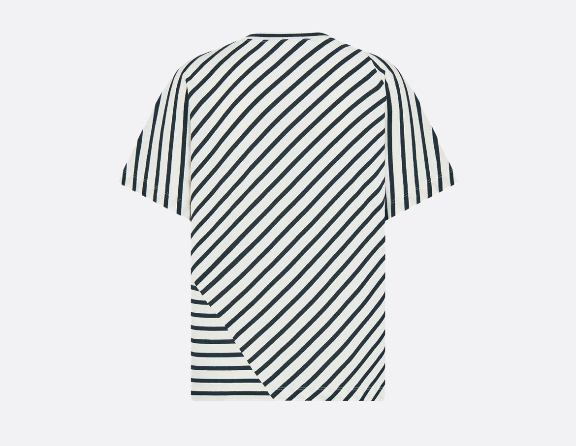 Dior 543T15A4235,Dior D-stripes cotton T-shirt,Dior D-stripes T-shirt,Dior striped t-shirt,Dior striped tee,Dior tee womens,D