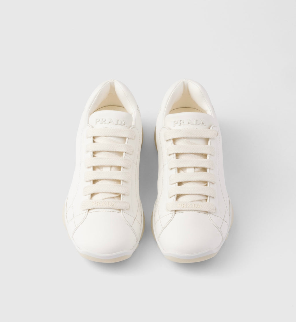 Winniemodo,Winnie modo,Prada 1E942N,Prada nappa soft leather sneakers,Prada sneaker,Prada sneaker white,Prada sneaker womens,