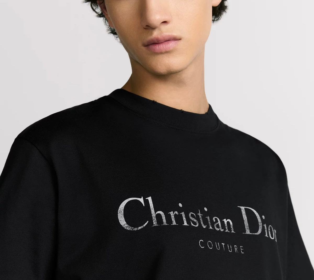 Winniemodo,Winnie modo,Dior 593J696X0677,Christian Dior Couture T-shirt,Dior Couture T-shirt,Dior T-shirt,Dior T-shirt blue,D