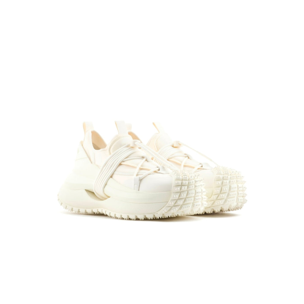 Emporia Armani X4X653XR08300638,Emporia Armani Nylon Sneakers With Scuba Details,Emporia Armani white sneaker,Emporia Armani