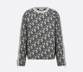 Dior 493M635AT847,Dior oblique sweater,Dior oblique sweater sale,Dior monogram sweater,Dior grey sweater,Dior grey monogram s