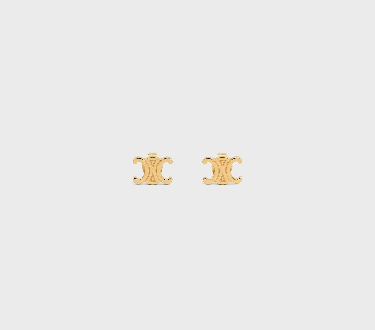 Celine triomphe studs,Celine triomphe studs silver,Celine triomphe studs gold,Celine triomphe earrings,Celine triomphe earrin