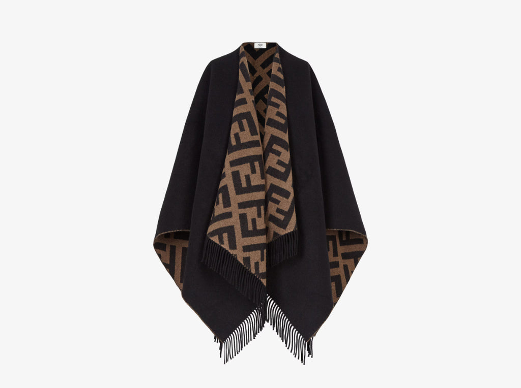 Fendi FXX715AEOW,Fendi cloak,Fendi poncho,Fendi cloak authenticity,Fendi poncho on sale,Fendi cloak outlet,Fendi scarf on sal