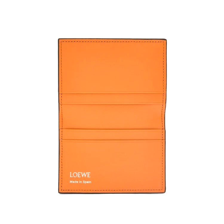 Loewe Slim bifold cardholder in shiny nappa calfskin,Loewe bifold card holder,Loewe men’s cardholder,Loewe black cardholder i