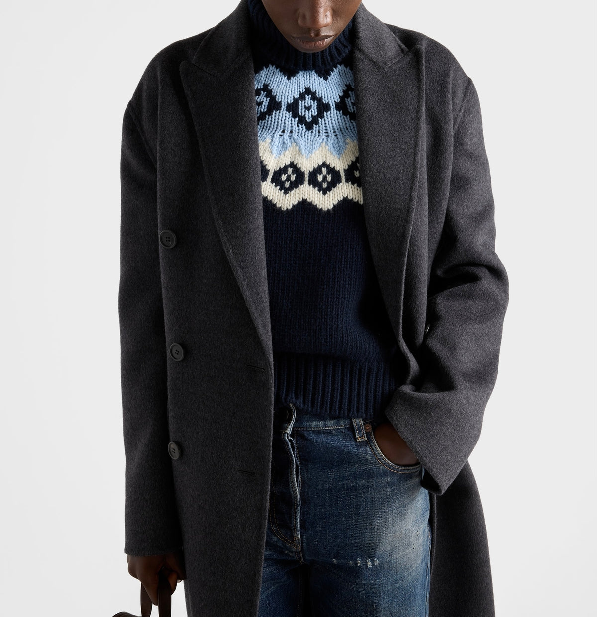 WinnieModo,Winnie modo,Prada P26574,Prada cashmere sweater,Prada wool sweater,Prada sweater,Prada knit sweater,Prada sweater