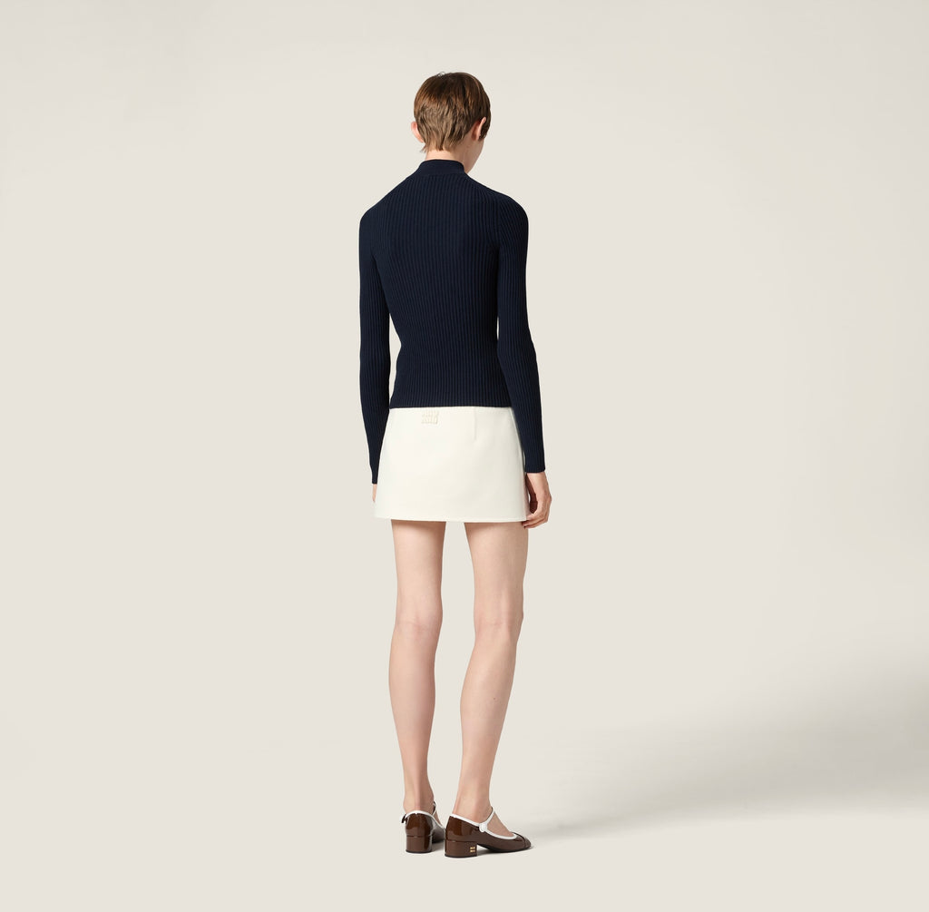 Winniemodo,Winniemodony,MIU MIU MMF992,Miu Miu cashmere zip up cardigan,Miu Miu zip up cardigan womens,Miu Miu zip up knit ja