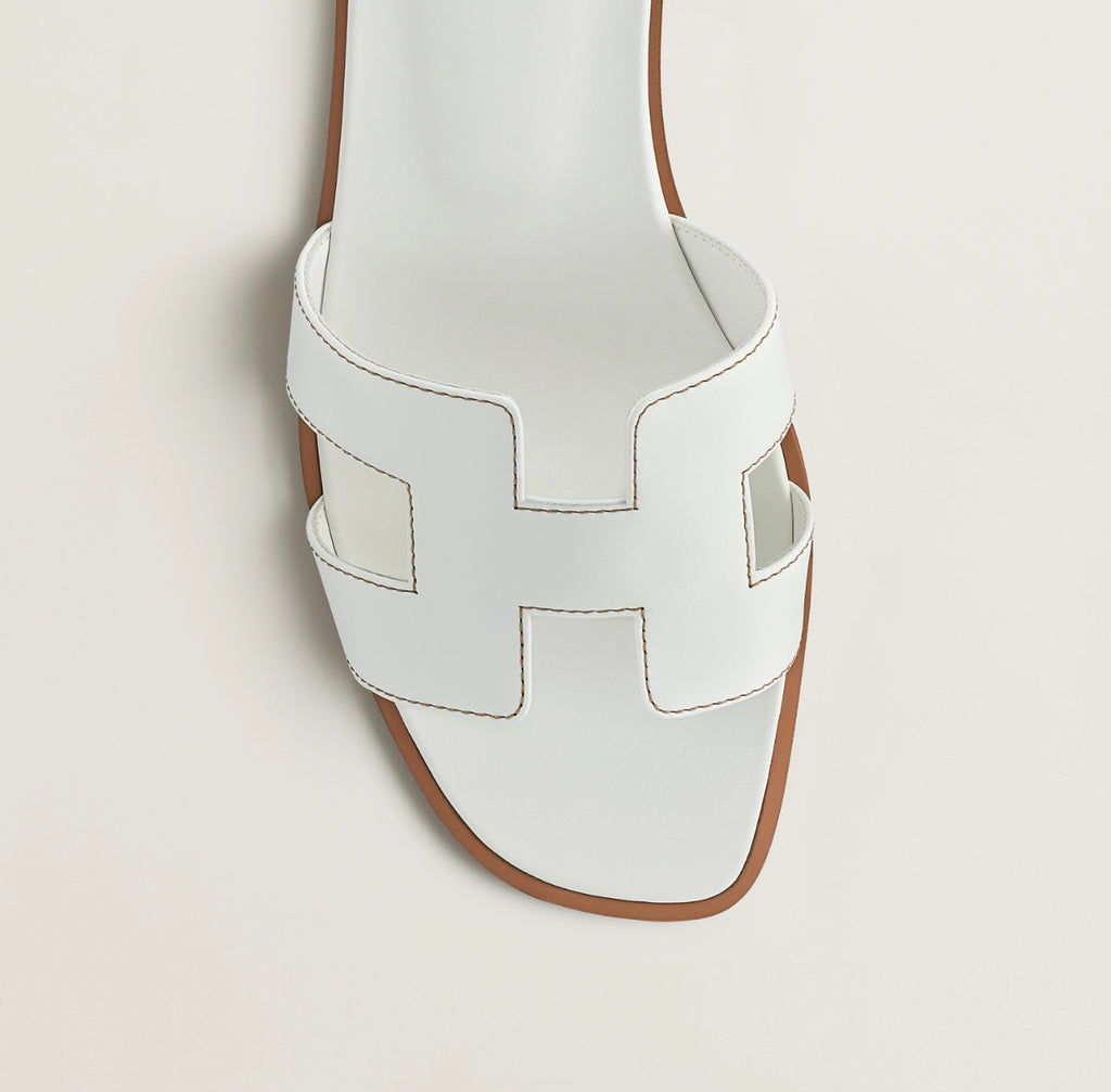 Winniemodo,Winnie modo,Hermes SM021056Z,Hermes Oran sandal,Hermes Oran white,Hermes sandals women,Hermes sandals sale,Hermes