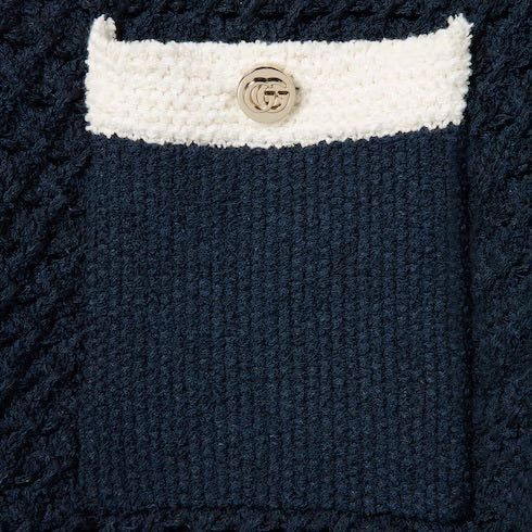 Gucci 828739 XKESV,Gucci cotton crochet dress,Gucci navy dress,Gucci sleeveless dress navy,Gucci sleeveless dress on sale,Guc