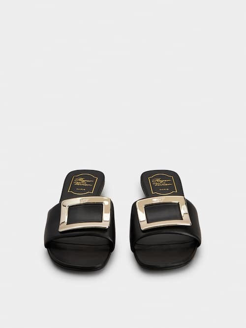 Roger Vivier Belle Vivier mules in leather