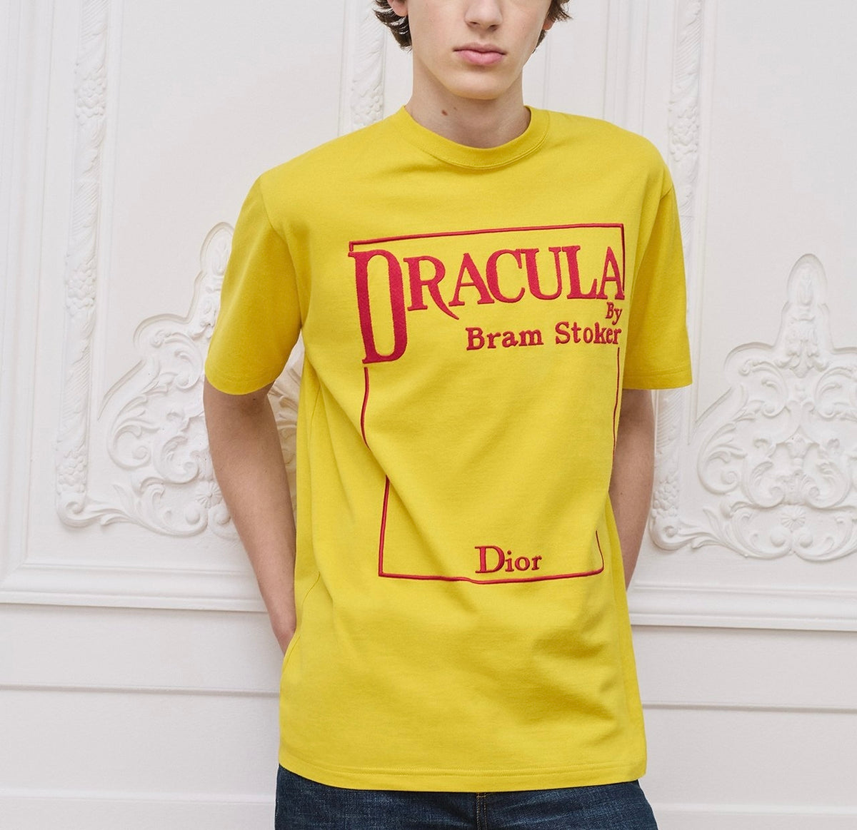 Winniemodo,Winniemodony,Dior 683J640A0677,Dior T-shirt 226,Dior t-shirt yellow,Dior t-shirt outlet,Dior t-shirt men,Dior t-sh